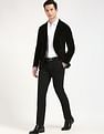 Tommy Hilfiger Solid Regular-Fit Cotton Blazer