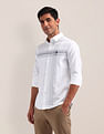 U.S. Polo Assn. Horizontal Striped Oxford Shirt