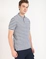 Tommy Hilfiger Striped Regular-Fit Cotton Polo Shirt