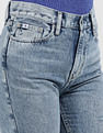Calvin Klein High Rise Straight Fit Jeans