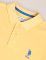 U.S. Polo Assn. Tipped Collar Heathered Polo Shirt