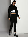 Calvin Klein Organic Cotton Cropped Sweatshirt