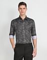 Arrow Abstract Print Cotton Shirt