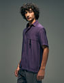 Flying Machine Textured Oversized Fit Shirt