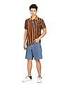 U.S. Polo Assn. Pique Striped Polo Shirt