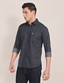 U.S. Polo Assn. Spread Collar Printed Casual Shirt