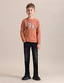 U.S. Polo Assn. Kids Brand Printed Regular Fit Sweatshirt