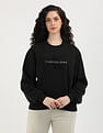 Calvin Klein Jeans Chenille Monologo Crewneck Sweatshirt