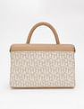 Tommy Hilfiger Logo White Polyester Sling Bag