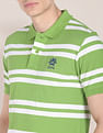 U.S. Polo Assn. Horizontal Stripe Cotton Polo Shirt