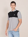 U.S. Polo Assn. Colour Block Cotton Polo Shirt