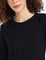 Tommy Hilfiger Cotton Round Neck A-Line Dress