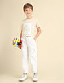 U.S. Polo Assn. Kids Boys Mid Rise Baggy Fit Jeans
