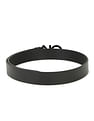 Calvin Klein Monogram Buckle Reversible Leather Belt