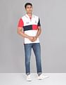 AD by Arvind Skinny Fit Stone Wash Stretch Jeans
