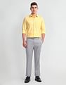 Arrow Cutaway Collar Self Design Shirt