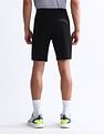USPA Active Slim Fit Solid Active Shorts