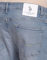 U.S. Polo Assn. Denim Co. Henry Cropped Fit Blue Jeans