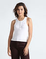 Tommy Hilfiger Essential Button Placket Ribbed Tank T-Shirt