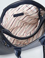 U.S. Polo Assn. Women Brand Stripe Structured Handbag