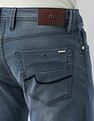 AD by Arvind Regular Fit Luxe Hypermove Jeans