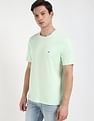 Tommy Hilfiger Solid Regular-Fit Cotton T-Shirt