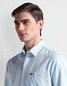 Arrow Sport Vertical Stripe Cotton Shirt