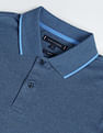 Tommy Hilfiger Two Tone Textured Polo Shirt
