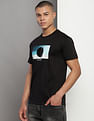 Calvin Klein Cut Out Box Graphic T-Shirt