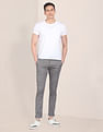 U.S. Polo Assn. Austin Trim Fit All Over Print Casual Trousers