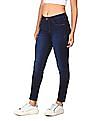 Flying Machine Women Mid Rise Wash Jeans