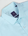 Arrow Cutaway Collar Self Design Shirt