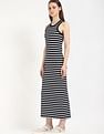 Tommy Hilfiger Cotton Crew Neck Midi Dress