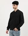 Calvin Klein Relaxed Fit Solid Sweatshirt