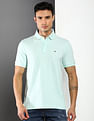 Tommy Hilfiger Regular Fit Heathered Polo Shirt