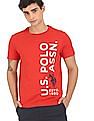 U.S. Polo Assn. Denim Co. Crew Neck Cotton Brand Print T-Shirt