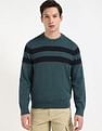 Tommy Hilfiger Striped Regular-Fit Cotton Sweater
