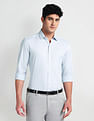 Arrow Pure Cotton Solid Dobby Shirt