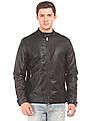 Aeropostale Faux Leather Biker Jacket
