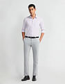 Arrow Horizontal Stripe Slim Fit Shirt