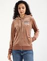 Calvin Klein Embossed Monogram Hood Sweatshirt