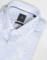 Arrow Geometric Print Sateen Formal Shirt