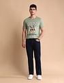 U.S. Polo Assn. Denim Co. Graphic Printed Muscle Fit T-Shirt