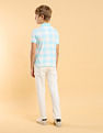 U.S. Polo Assn. Kids Boys Checked Regular Fit Polo Shirt