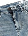 Flying Machine Slash Slim Tapered Fit Stone Washed Jeans