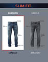U.S. Polo Assn. Denim Co. Brandon Slim-Tapered Fit Super Stretch Jeans