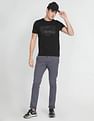 Arrow Newyork Silicone Print Crew Neck T-Shirt