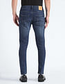 Flying Machine Slash Slim Tapered Dark Wash Jeans