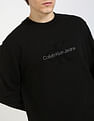 Calvin Klein Jeans Brand Printed Regular Fit Sweatshirt