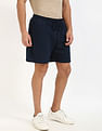 Tommy Hilfiger Regular-Fit Solid Mid Rise Shorts